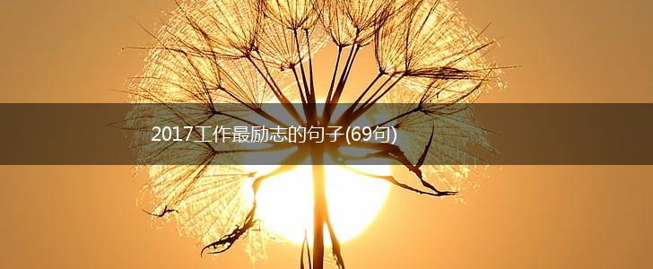 2017工作最励志的句子(69句),第1张