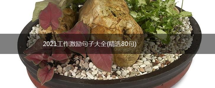 2021工作激励句子大全(精选80句),第1张