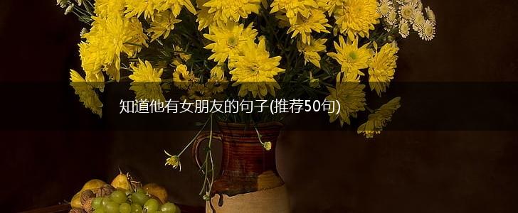 知道他有女朋友的句子(推荐50句),第1张