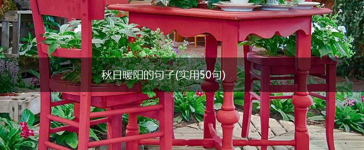 秋日暖阳的句子(实用50句),第1张