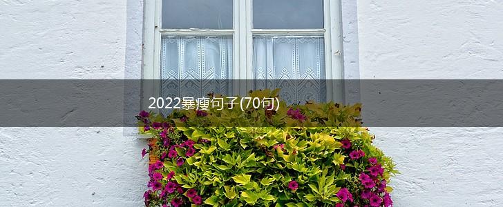 2022暴瘦句子(70句),第1张