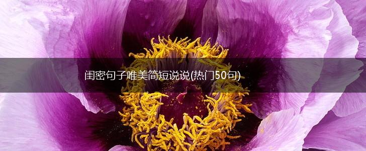 闺密句子唯美简短说说(热门50句),第1张