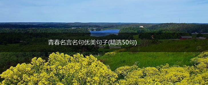 青春名言名句优美句子(精选50句),第1张