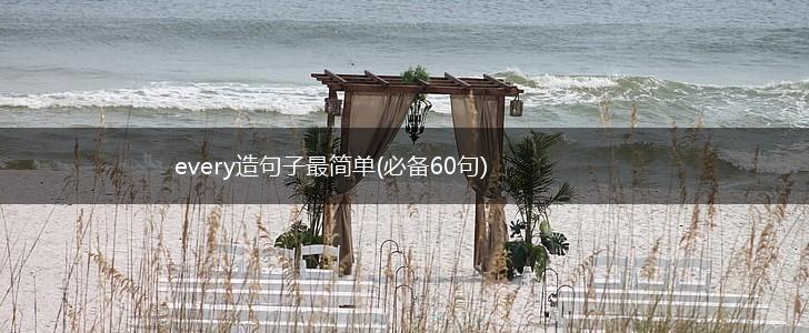 every造句子最简单(必备60句),第1张